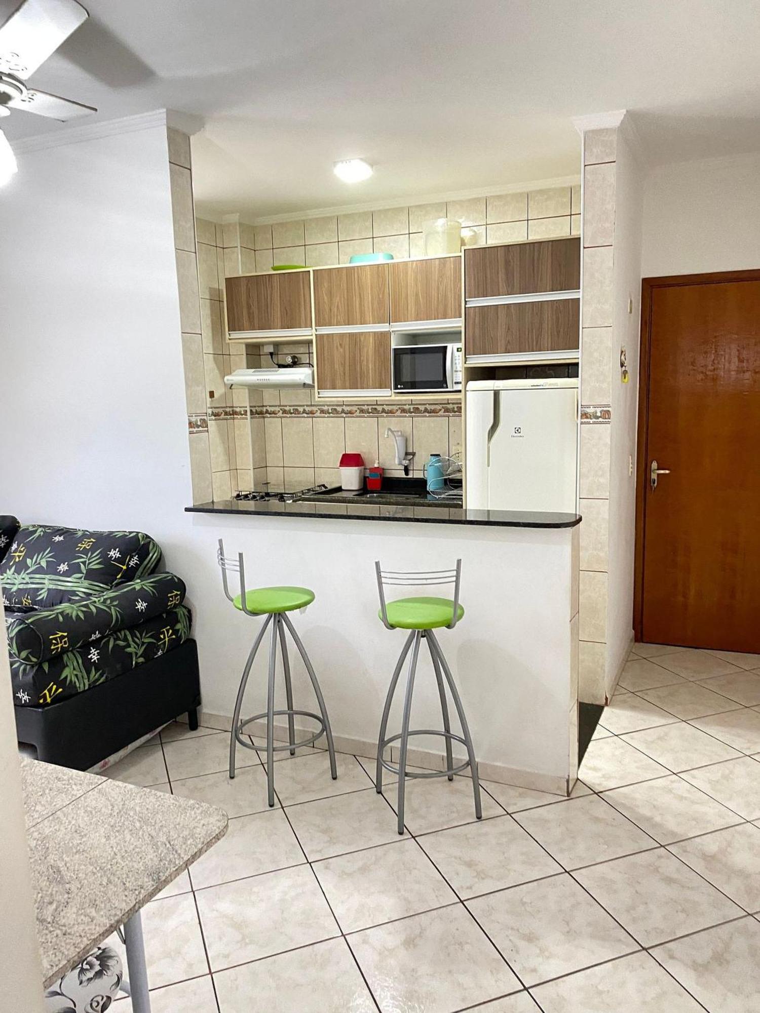 Apartamento Pe Na Areia Da Ocean Ii Praia Grande (Santos)